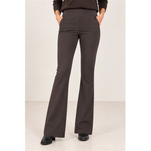 Lady Day Broek Maddy Flared L14.475.3510 Donker bruin